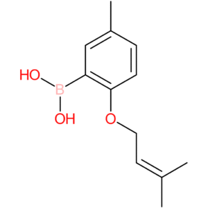 (5-methyl-2-[(3-methylbut-2-en-1-yl)oxy]phenyl)boronic acid