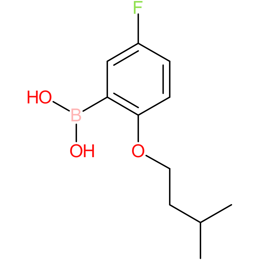 [5-fluoro-2-(3-methylbutoxy)phenyl]boronic acid