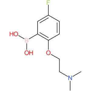 (2-[2-(dimethylamino)ethoxy]-5-fluorophenyl)boronic acid