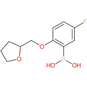 [5-fluoro-2-(oxolan-2-ylmethoxy)phenyl]boranediol