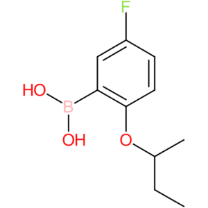 [2-(butan-2-yloxy)-5-fluorophenyl]boronic acid