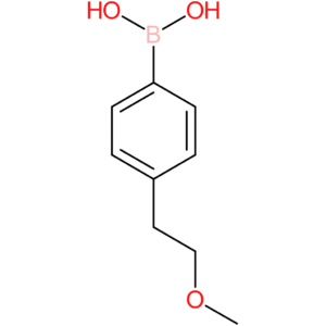 [4-(2-methoxyethyl)phenyl]boranediol