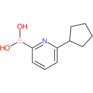(6-cyclopentylpyridin-2-yl)boronic acid