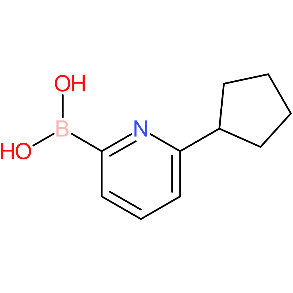 (6-cyclopentylpyridin-2-yl)boronic acid