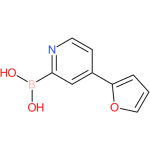 4-(2-furyl)pyridine-2-boronic acid