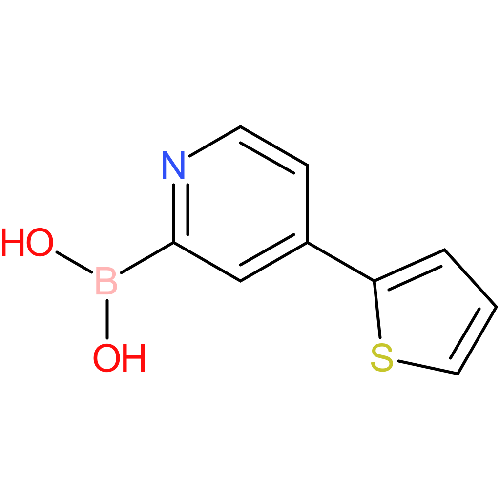 4-(2-thienyl)pyridine-2-boronic acid