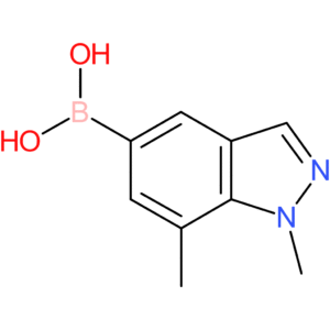 1,7-dimethyl-1h-indazolE-5-boronic acid