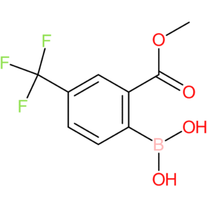 2-(methoxycarbonyl)-4-(trifluoromethyl)phenylboronic acid