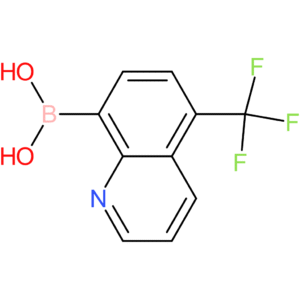 5-trifluoromethylquinoline-8-boronic acid