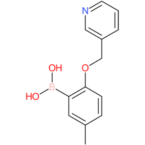 [5-methyl-2-(pyridin-3-ylmethoxy)phenyl]boronic acid