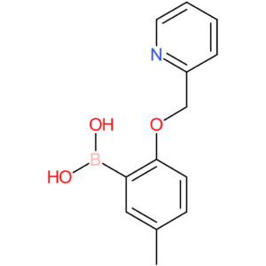 [5-methyl-2-(pyridin-2-ylmethoxy)phenyl]boronic acid