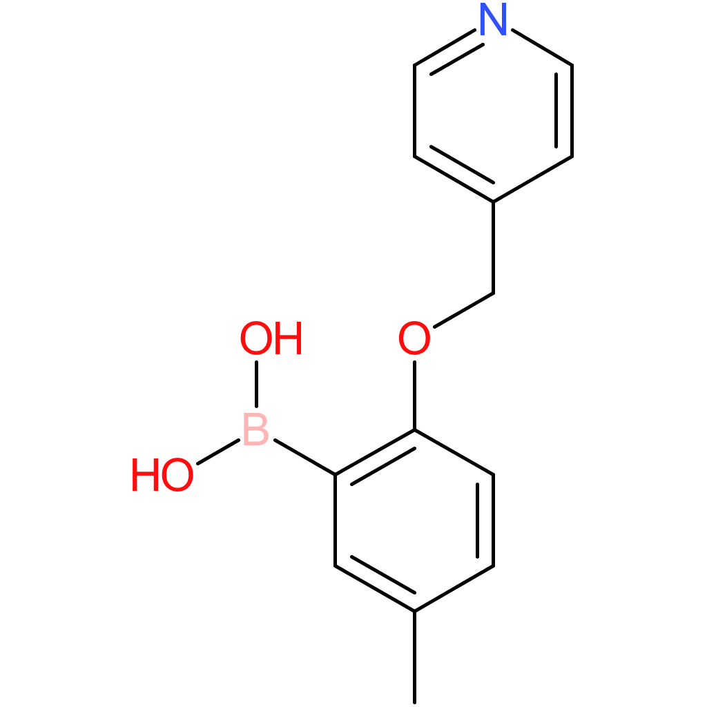 [5-methyl-2-(pyridin-4-ylmethoxy)phenyl]boronic acid