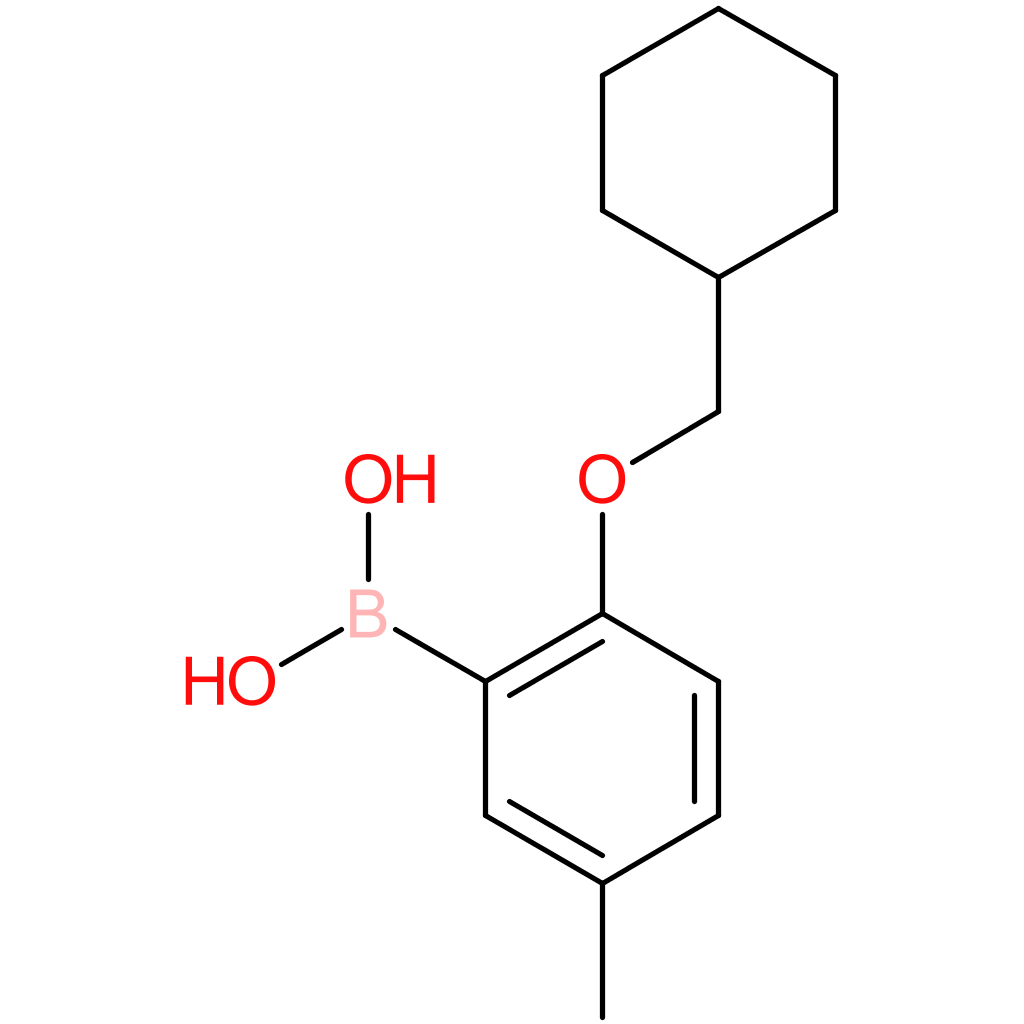 2-(cyclohexylmethoxy)-5-methylphenylboronic acid