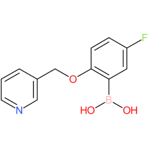 [5-fluoro-2-(pyridin-3-ylmethoxy)phenyl]boronic acid