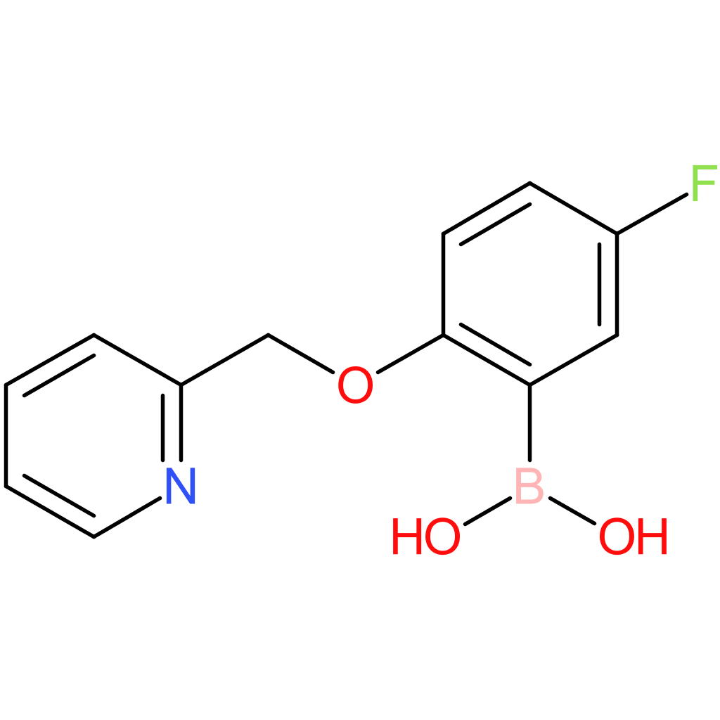 [5-fluoro-2-(pyridin-2-ylmethoxy)phenyl]boronic acid