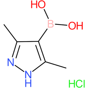 (3,5-dimethyl-1h-pyrazol-4-yl)boronic acid hydrochloride