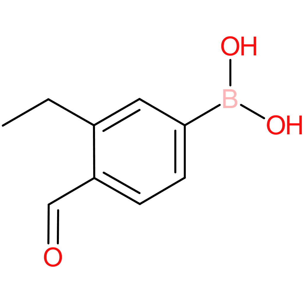 3-ethyl-4-formylphenylboronic acid