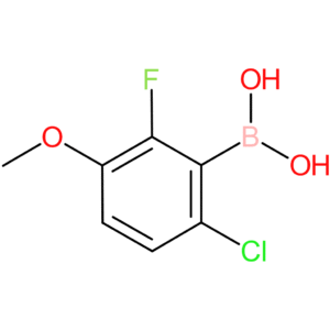 6-chloro-2-fluoro-3-methoxyphenylboronic acid