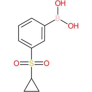 3-(cyclopropylsulfonyl)phenylboronic acid