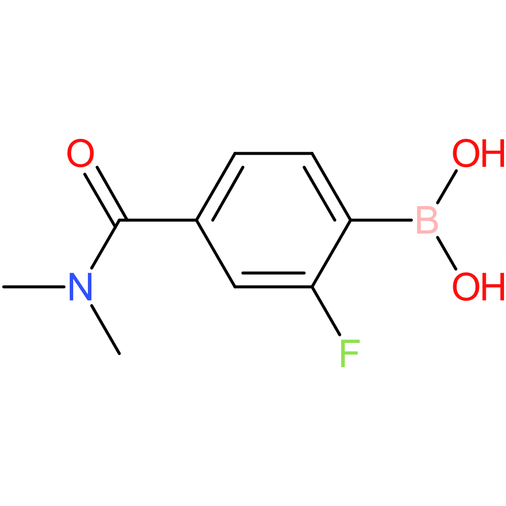 4-(dimethylcarbamoyl)-2-fluorophenylboronic acid