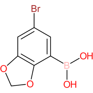 (6-bromobenzo[d][1,3]dioxol-4-yl)boronic acid