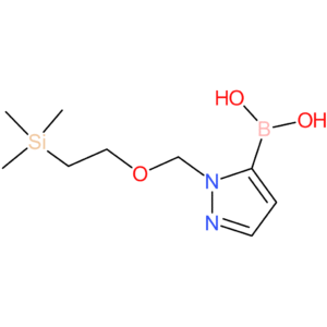 1-((2-(trimethylsilyl)ethoxy)methyl)pyrazolE-5-boronic acid