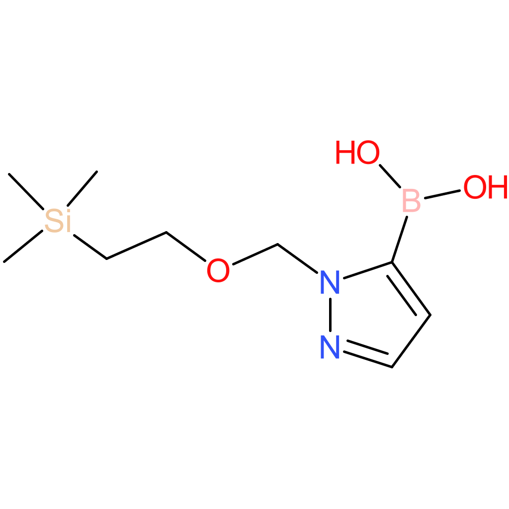 1-((2-(trimethylsilyl)ethoxy)methyl)pyrazolE-5-boronic acid