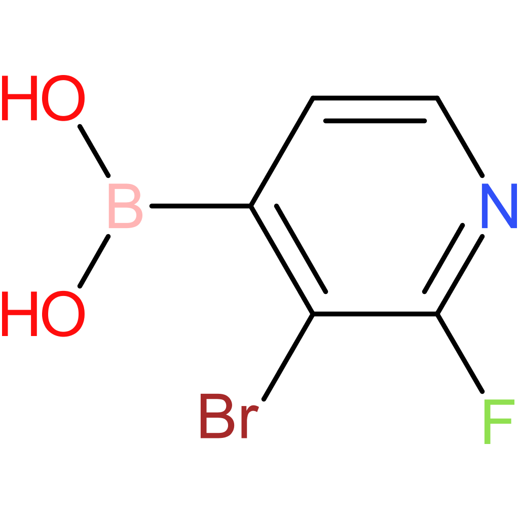 3-bromo-2-fluoropyridine-4-boronic acid