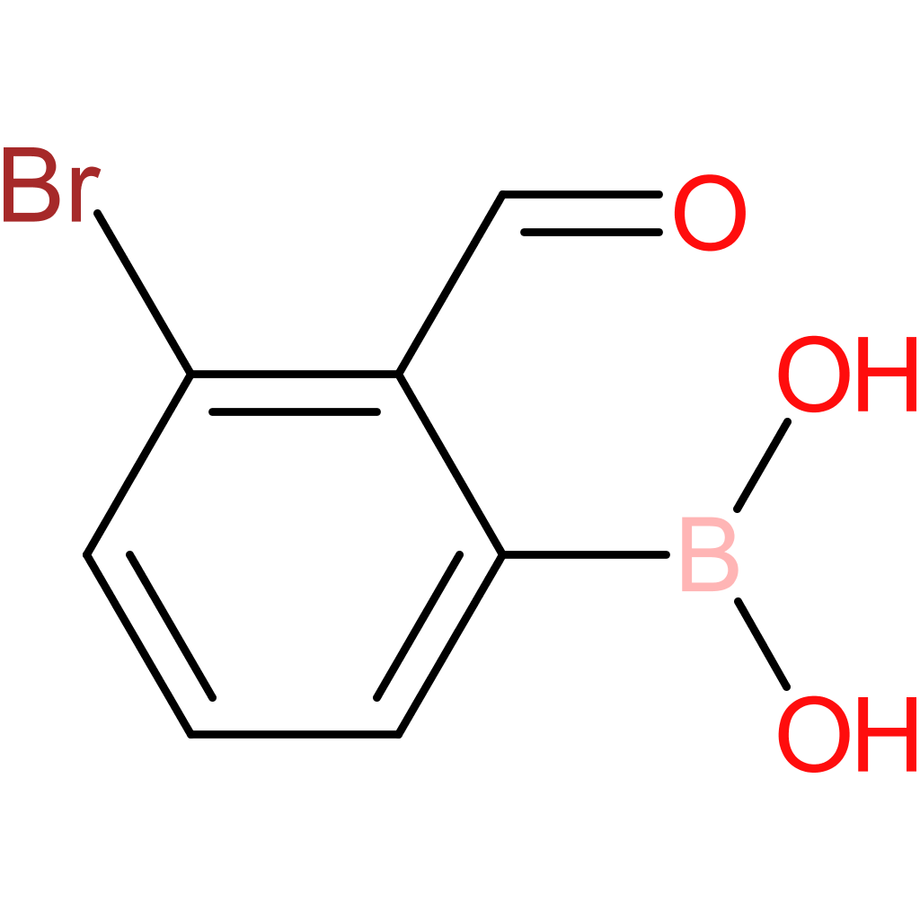 3-bromo-2-formylphenylboronic acid