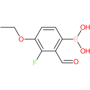 4-ethoxy-3-fluoro-2-formylphenylboronic acid