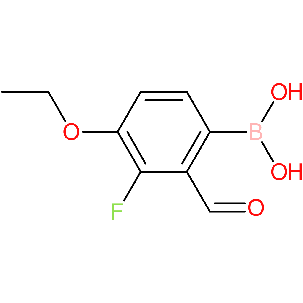 4-ethoxy-3-fluoro-2-formylphenylboronic acid