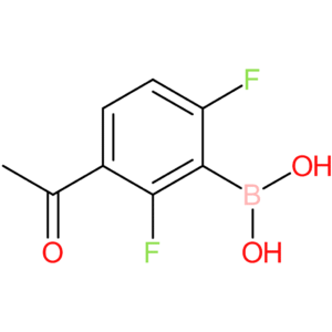 3-acetyl-2,6-difluorophenylboronic acid
