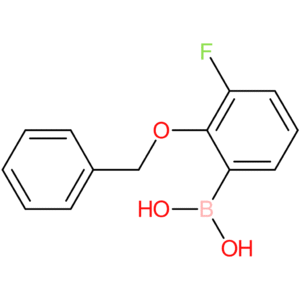 2-benzyloxy-3-fluorophenylboronic acid