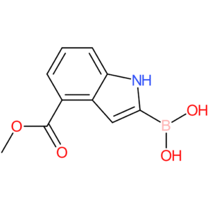 4-methoxycarbonyl-1h-indolE-2-boronic acid