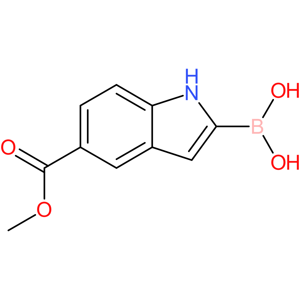 5-methoxycarbonyl-1h-indolE-2-boronic acid