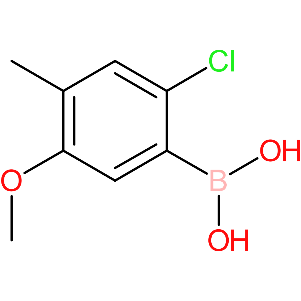 2-chloro-5-methoxy-4-methylbenzeneboronic acid