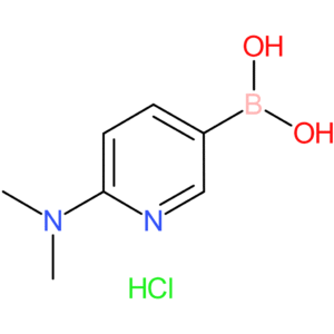 2-(dimethylamino)-5-pyridinyl boronic acid hydrochloride