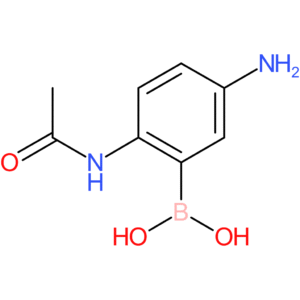 2-acetamido-5-aminophenylboronic acid