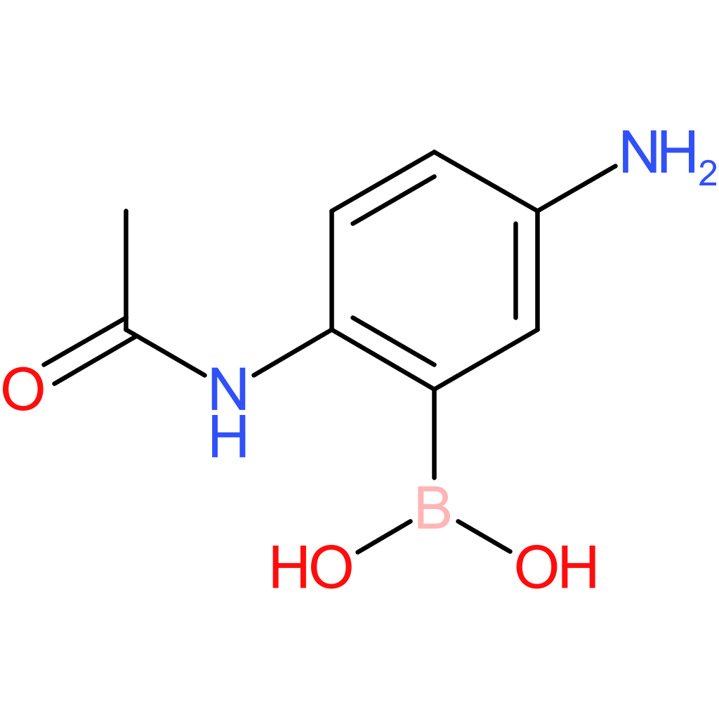 2-acetamido-5-aminophenylboronic acid