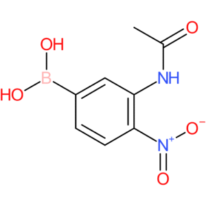 3-acetamido-4-nitrophenylboronic acid