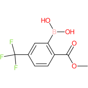 2-(methoxycarbonyl)-5-(trifluoromethyl)phenylboronic acid