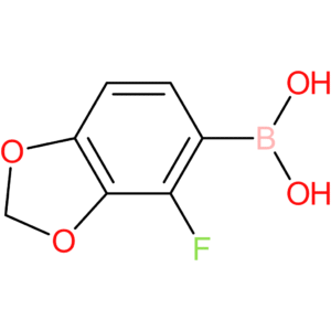 2-fluoro-3,4-methylenedioxyphenylboronic acid