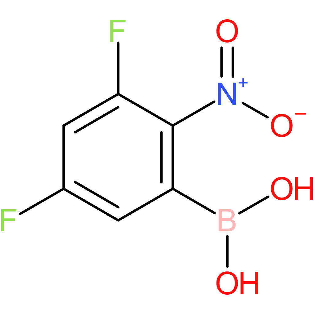 3,5-difluoro-2-nitrophenylboronic acid