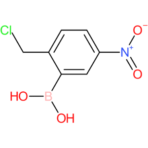 2-(chloromethyl)-5-nitrophenylboronic acid