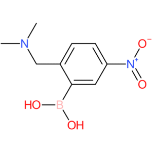 2-((dimethylamino)methyl)-5-nitrophenylboronic acid