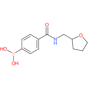 (4-(((tetrahydrofuran-2-yl)methyl)carbamoyl)phenyl)boronic acid