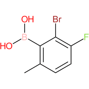 2-bromo-3-fluoro-6-methylphenylboronic acid