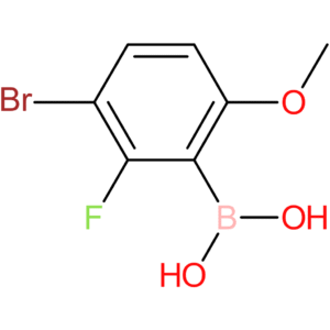 3-bromo-2-fluoro-6-methoxyphenylboronic acid