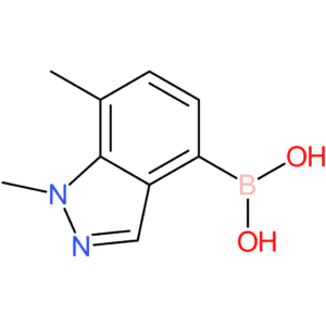 1,7-dimethyl-1h-indazolE-4-boronic acid