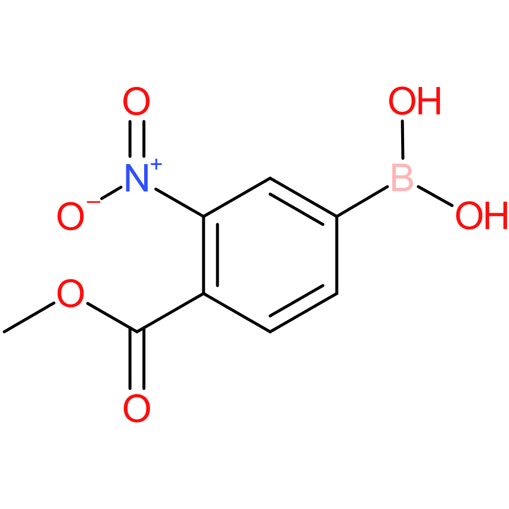 4-methoxycarbonyl-3-nitrophenylboronic acid